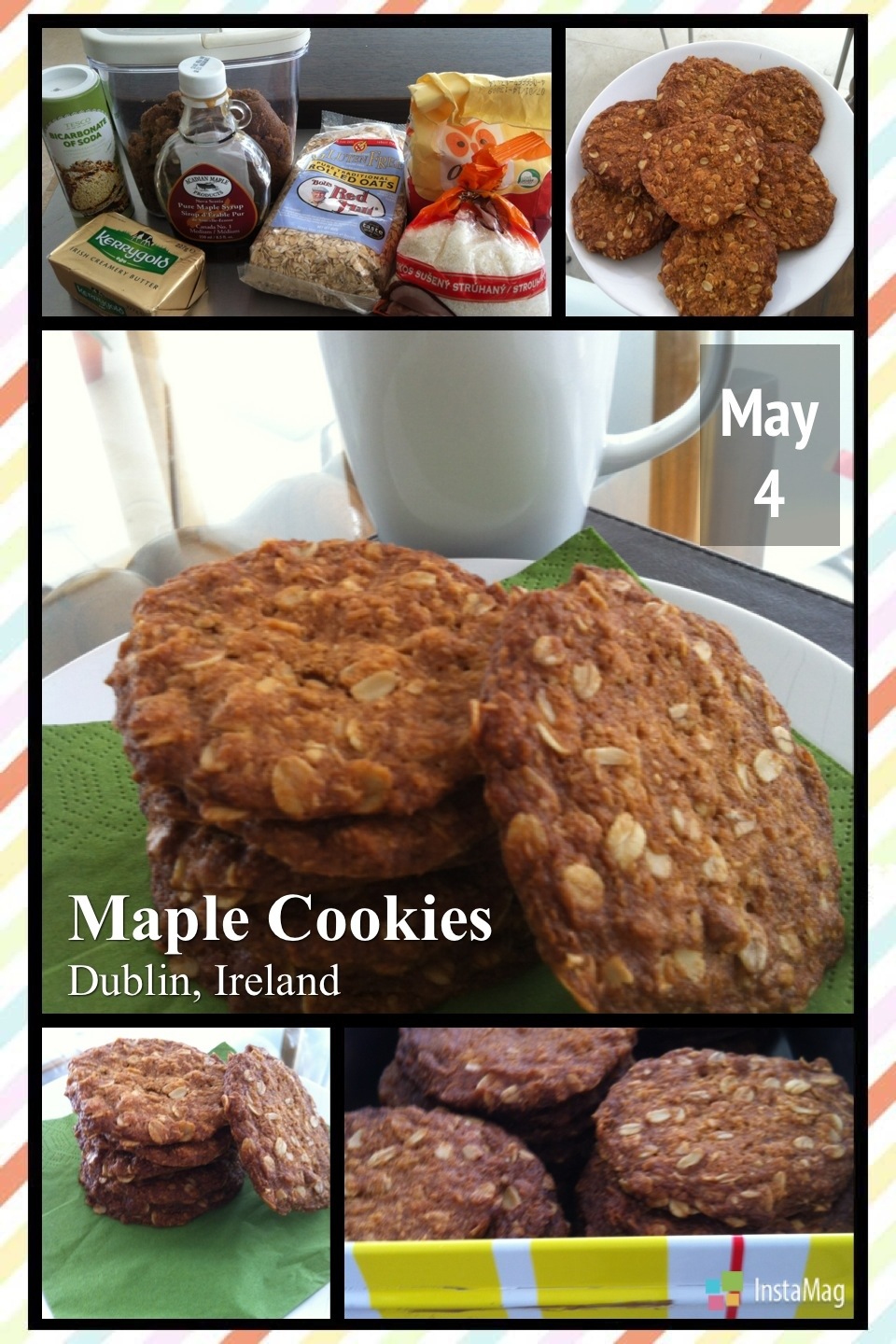 “IB” Maple Oats Cookies